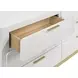 Caraway White 6 Drawer Dresser