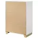 Caraway White 4 Drawer Chest