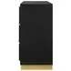 Caraway Black 6 Drawer Dresser
