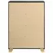 Caraway Black 4 Drawer Chest