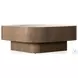 Blanco Warm Umber Burl Square Occassional Table Set