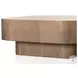 Blanco Warm Umber Burl Square Occassional Table Set