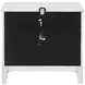 Marielle Distressed White Nightstand