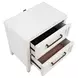 Marielle Distressed White Nightstand