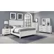 Marielle Distressed White Dresser With Mirror