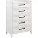 Marielle Distressed White Chest