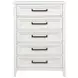 Marielle Distressed White Chest