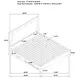 Kenora Barley Brown King Upholstered Platform Storage Bed