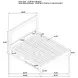 Kenora Barley Brown and Beige California King Upholstered Storage Panel Bed with LED