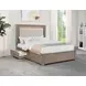 Kenora Barley Brown Queen Upholstered Platform Storage Bed
