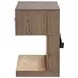 Kenora Barley Brown 1 Drawer Nightstand