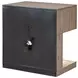 Kenora Barley Brown 1 Drawer Nightstand