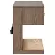 Kenora Barley Brown 1 Drawer Nightstand