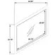 Kenora Barley Brown Dresser Mirror