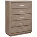 Kenora Barley Brown 5 Drawer Chest
