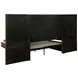 Terrace Ash Brown California King Panel Bed with Storage and Nightstand
