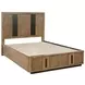Terrace Ash Brown California King Platform Bed with Storage