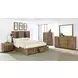Terrace Ash Brown California King Platform Bed with Storage