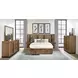 Terrace Ash Brown California King Platform Bed with Storage