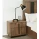 Terrace Ash Brown 2 Drawer Nightstand