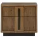 Terrace Ash Brown 2 Drawer Nightstand