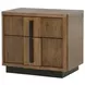 Terrace Ash Brown 2 Drawer Nightstand
