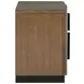 Terrace Ash Brown 2 Drawer Nightstand