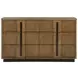 Terrace Ash Brown 6 Drawer Dresser