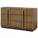 Terrace Ash Brown 6 Drawer Dresser