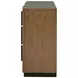 Terrace Ash Brown 6 Drawer Dresser