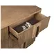 Terrace Ash Brown 6 Drawer Dresser With Mirror