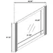 Terrace Ash Brown Dresser Mirror