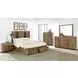 Terrace Ash Brown Dresser Mirror