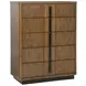 Terrace Ash Brown 5 Drawer Chest