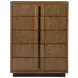 Terrace Ash Brown 5 Drawer Chest
