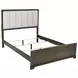 Gran Park Dark Cocoa King Upholstered Panel Bed