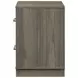 Fenwick Gray Oak And Almond 2 Drawer Nightstand