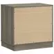 Fenwick Gray Oak And Almond 2 Drawer Nightstand