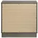 Fenwick Gray Oak And Almond 2 Drawer Nightstand