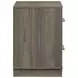 Fenwick Gray Oak And Almond 2 Drawer Nightstand