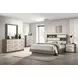 Fenwick Gray Oak And Almond 2 Drawer Nightstand