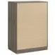Fenwick Gray Oak And Almond 4 Drawer Chest