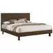 Glenwood Warm Brown King Platform Bed