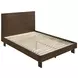 Glenwood Warm Brown Queen Platform Bed