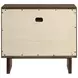 Glenwood Warm Brown 2 Drawer Nightstand