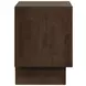 Glenwood Warm Brown 2 Drawer Nightstand