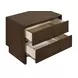 Glenwood Warm Brown 2 Drawer Nightstand