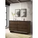 Glenwood Warm Brown 6 Drawer Dresser