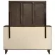 Glenwood Warm Brown 6 Drawer Dresser With Mirror
