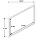 Glenwood Warm Brown Dresser Mirror